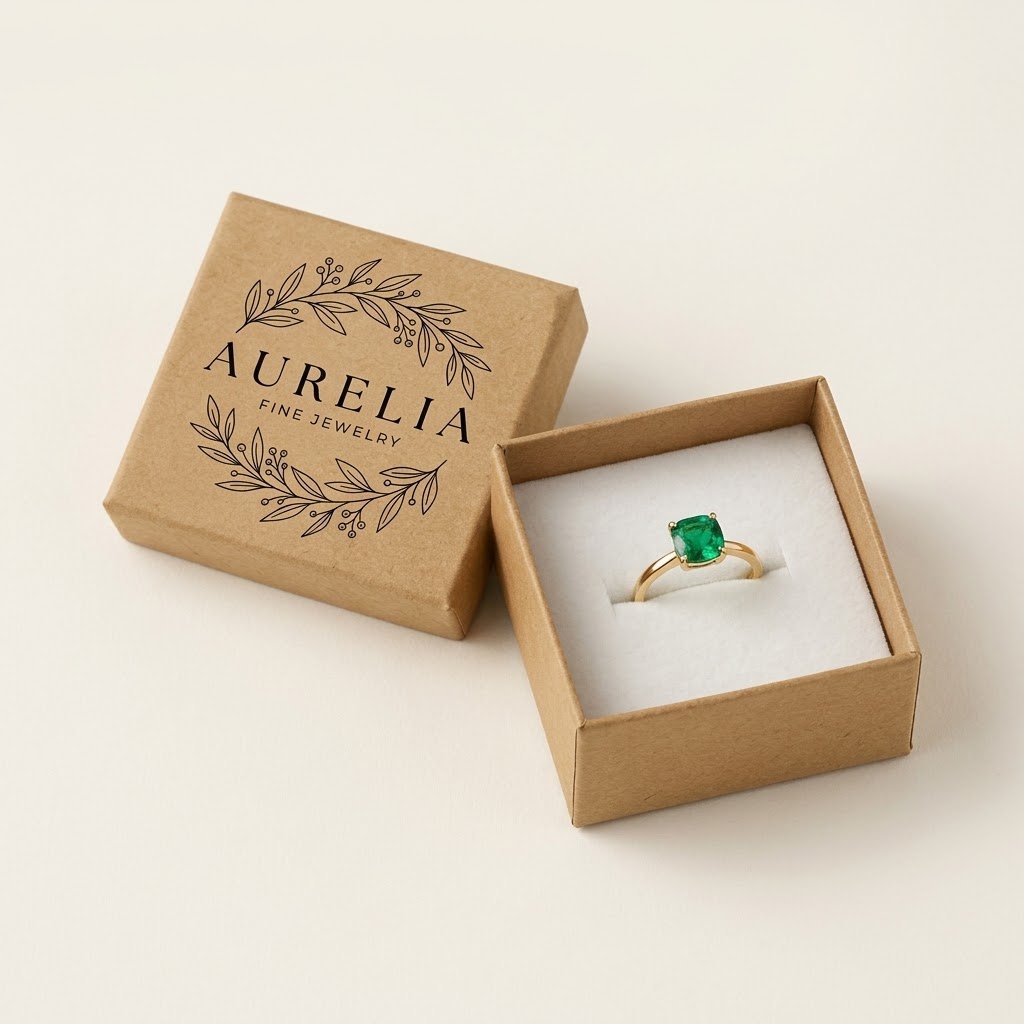 Custom Kraft Jewelry Boxes