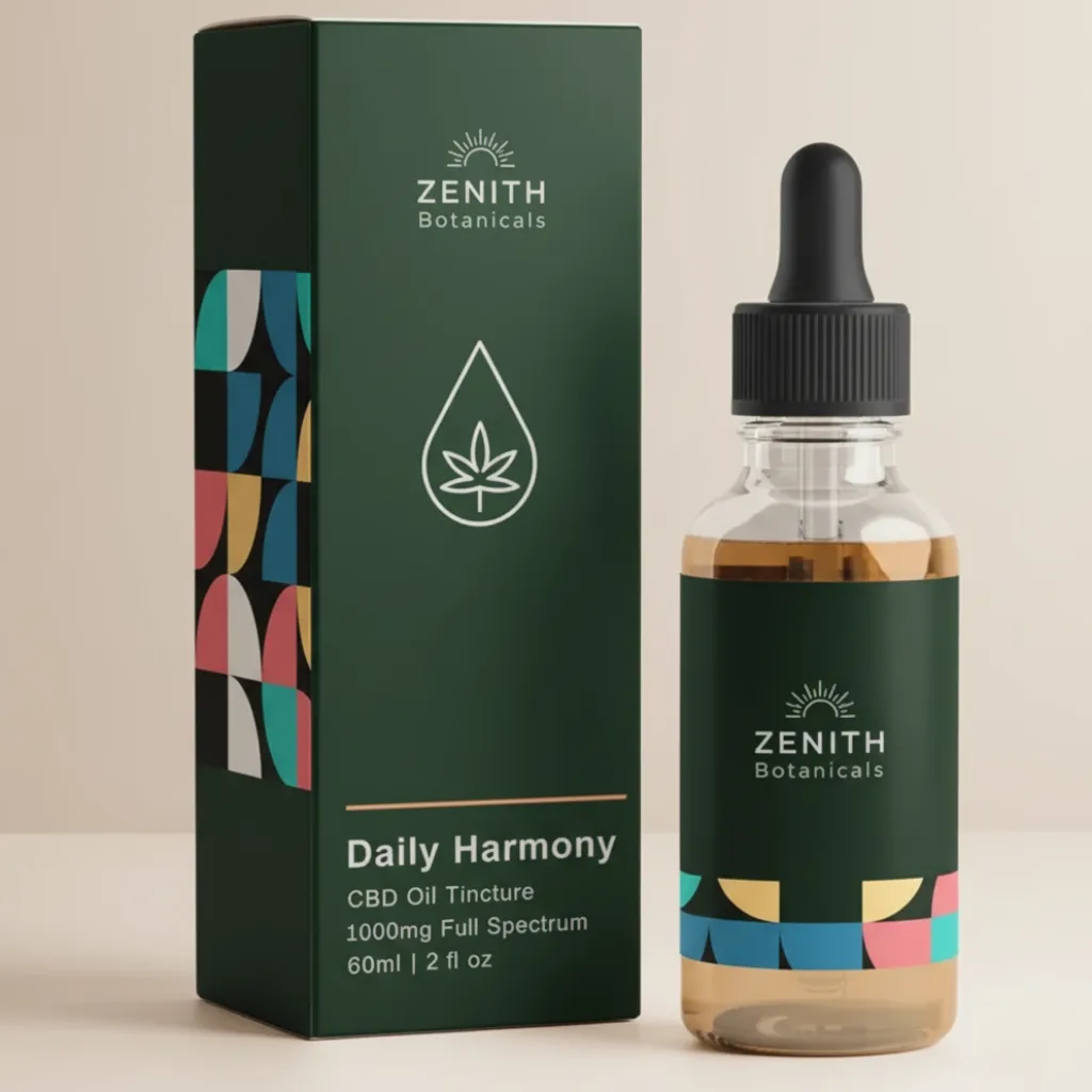 Custom CBD Tincture Boxes