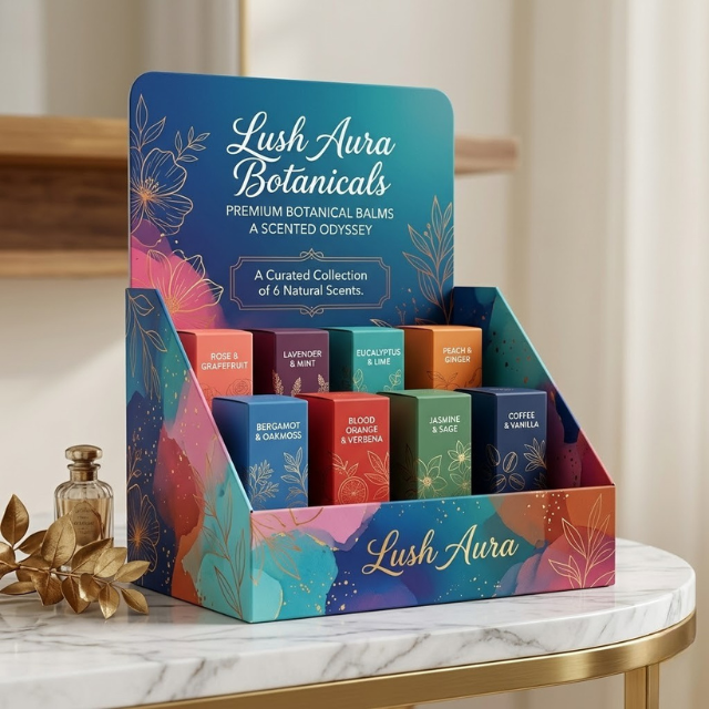 Custom Lip Balm Display Boxes