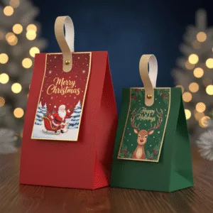 Custom Christmas Paper Bags