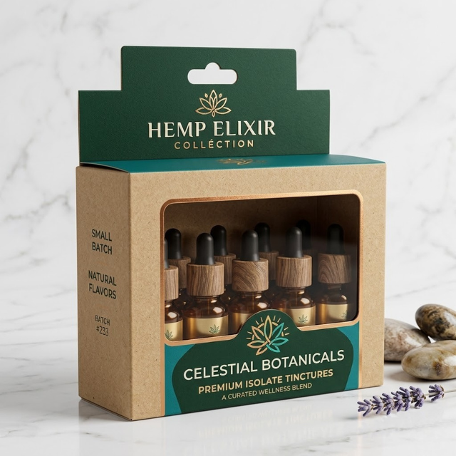 Custom Hemp Display Boxes