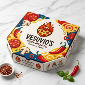 Custom White Pizza Boxes