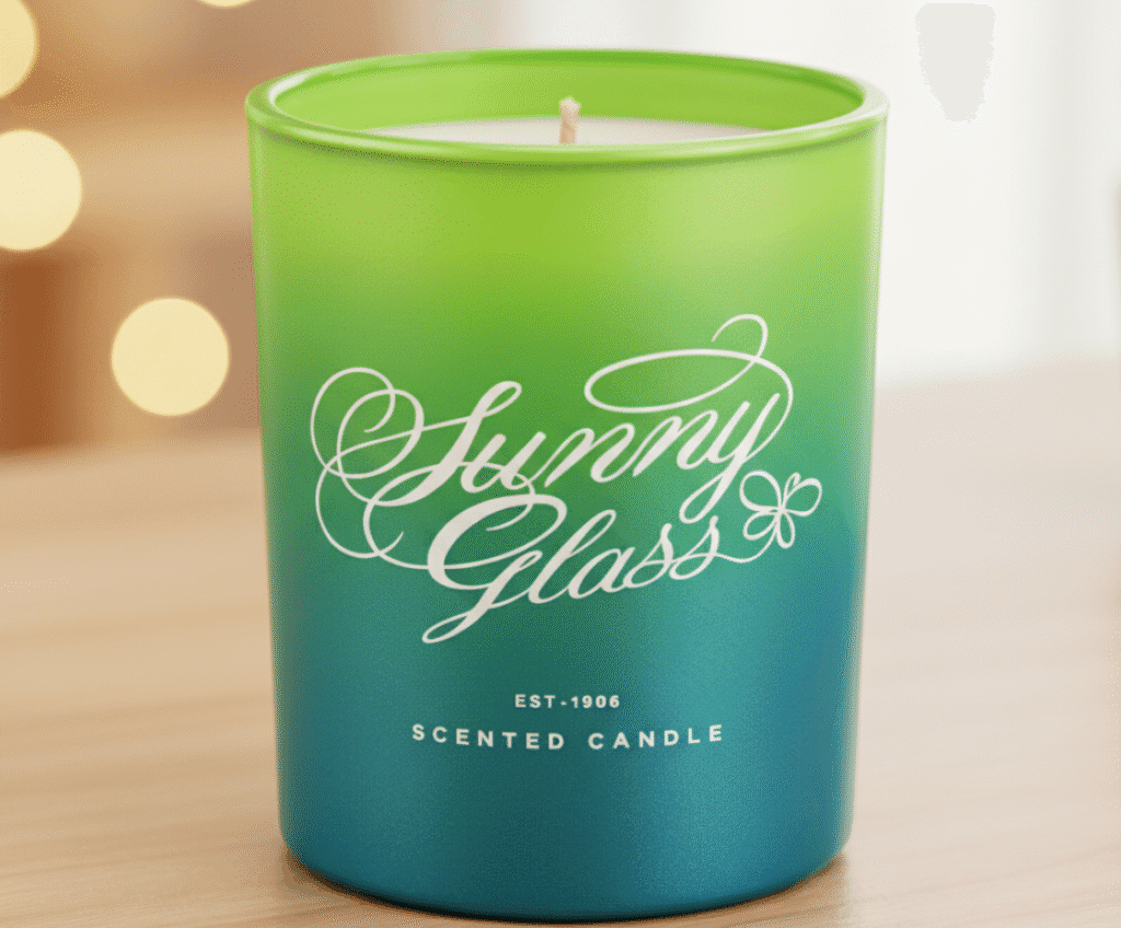 Custom Glass Candle Jars