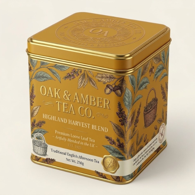 Vintage Tea Tins