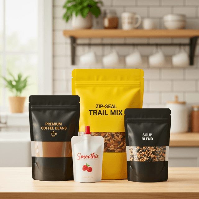 Stand Up Food Pouches