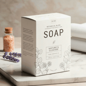 Custom White Soap Boxes