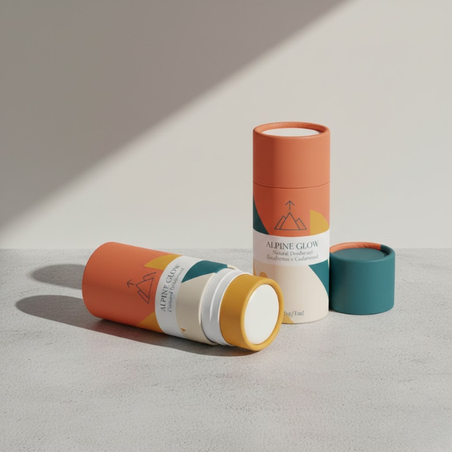 Paper Deodorant Tubes
