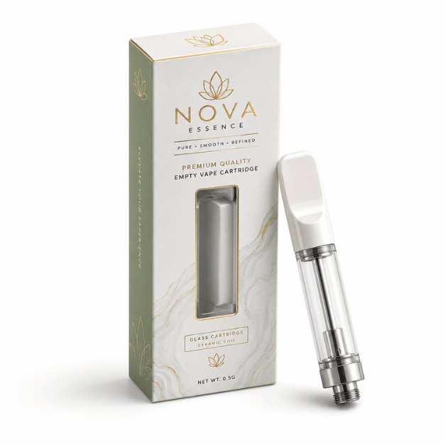 Empty Vape cartridge Packaging
