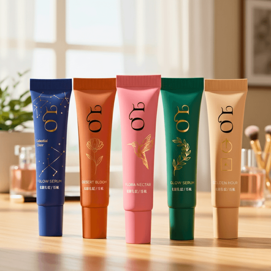 Custom Lip Gloss Squeeze Tubes