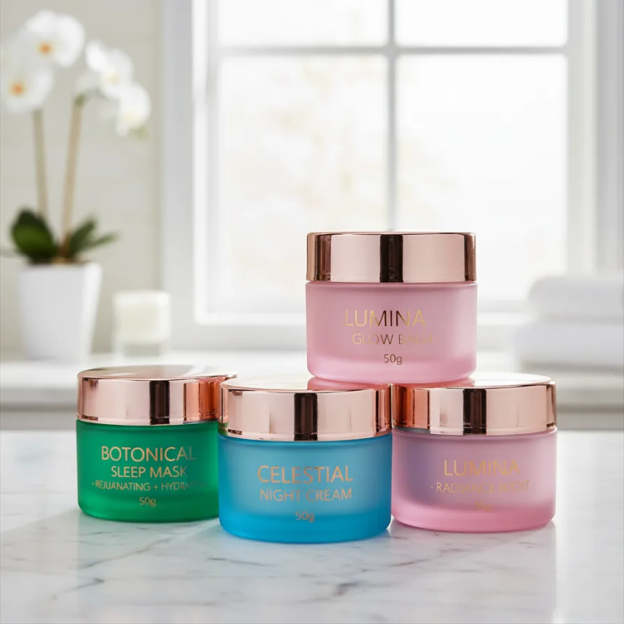 Empty Cosmetic Pots