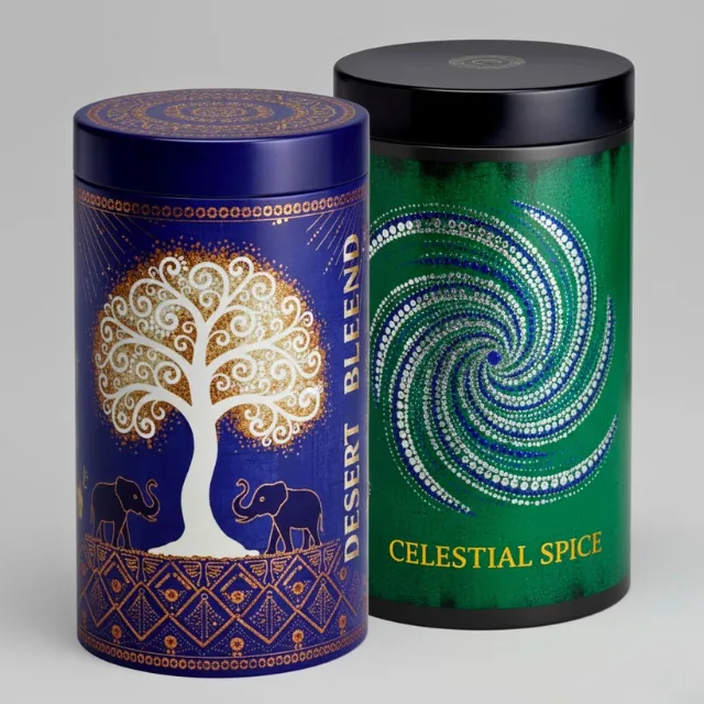 Tea Tin Canister