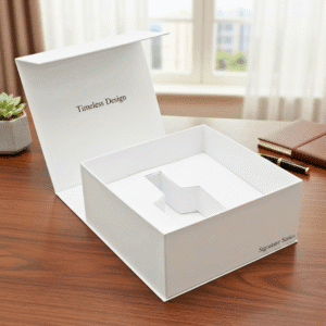 Custom White Magnetic Boxes