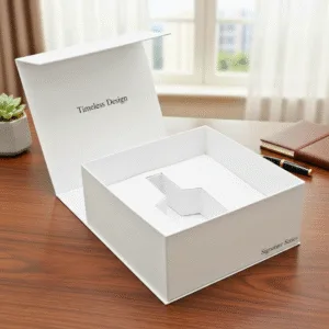 Custom White Magnetic Boxes