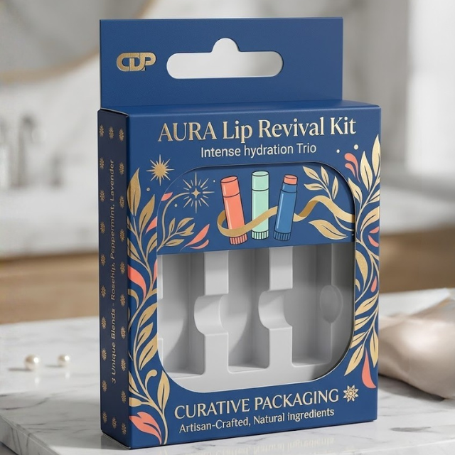 Custom Lip Balm Boxes
