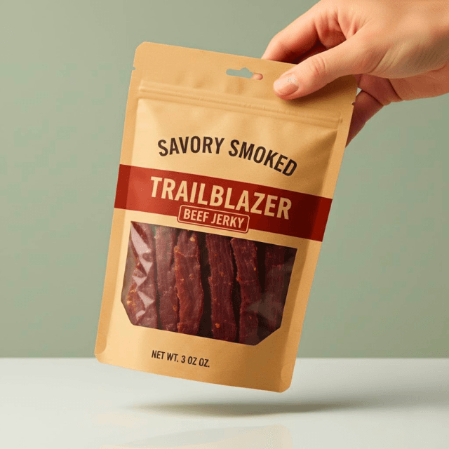 Custom Beef Jerky Packaging Bags