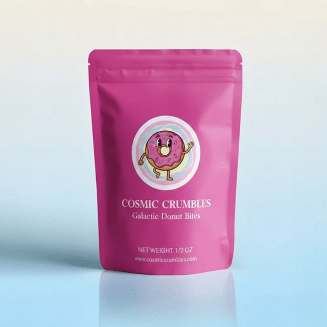 Custom Half Ounce Mylar Bags