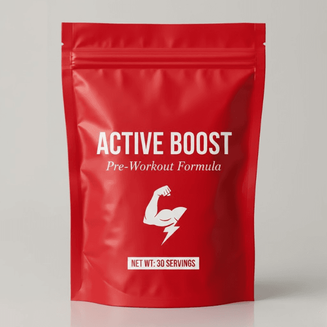 Custom Red Mylar Bags