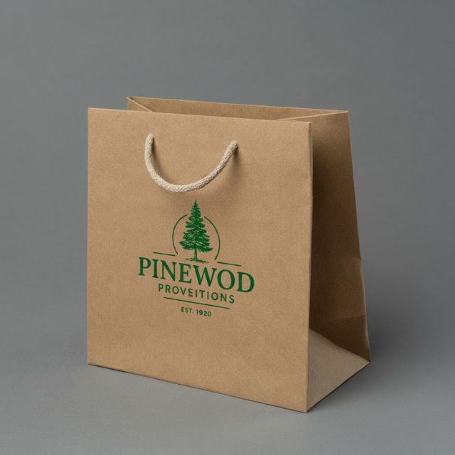 Branded Brown Bags
