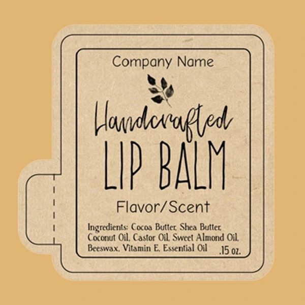 Custom Lip Balm labels