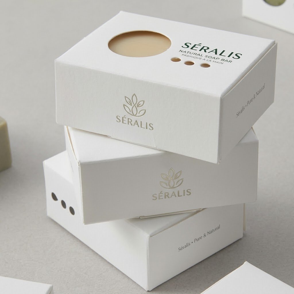 Custom White Soap Boxes