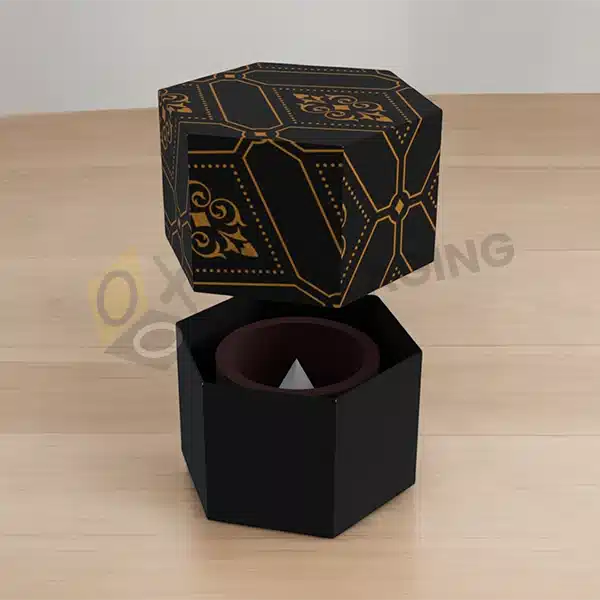 Custom Black Candle Boxes