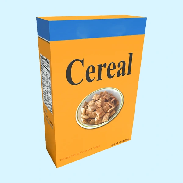 Custom Cereal Cardboard Boxes