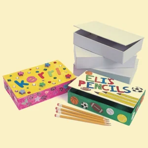 Custom Cardboard Pencil Boxes