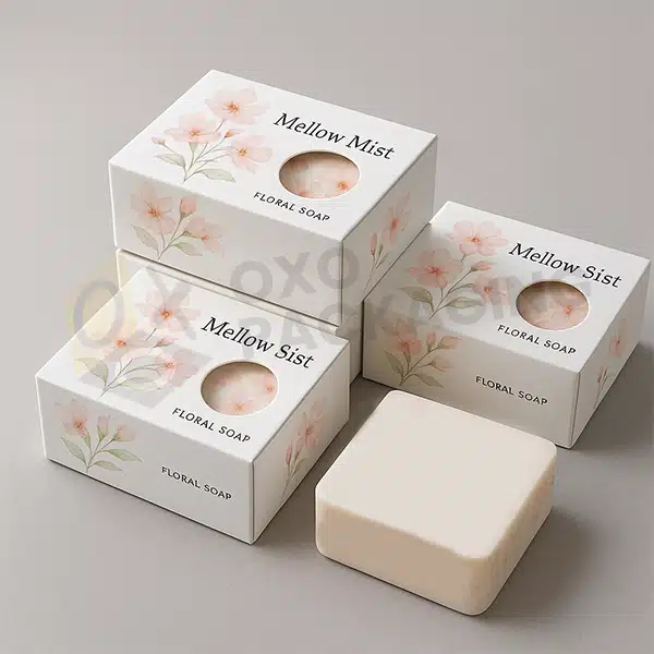 Custom White Soap Boxes