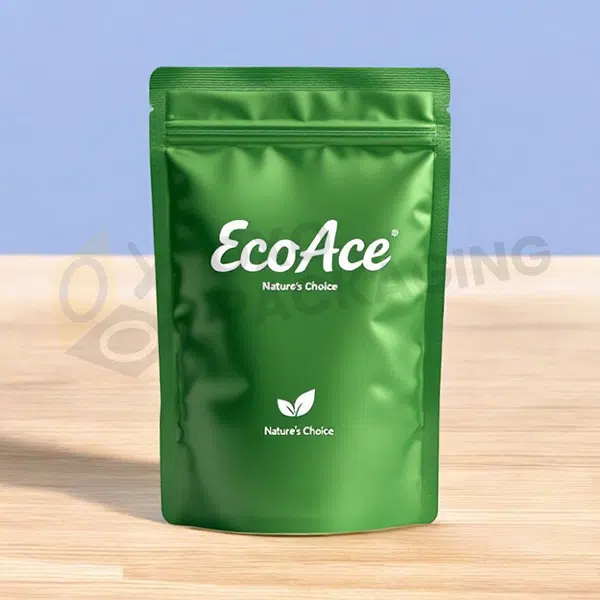 Custom Green Mylar Bags