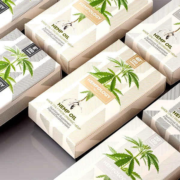Custom Hemp Paper Boxes