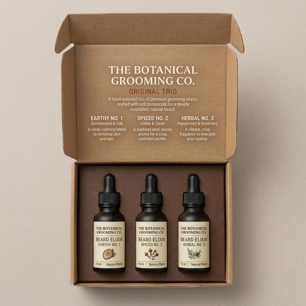 Beard Oil Boxes