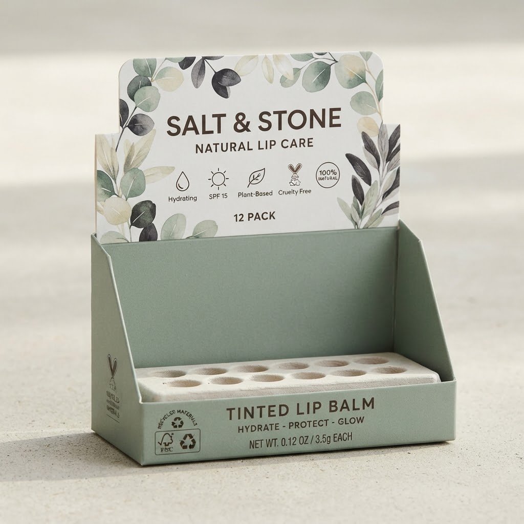 Custom Lip Balm Display Boxes