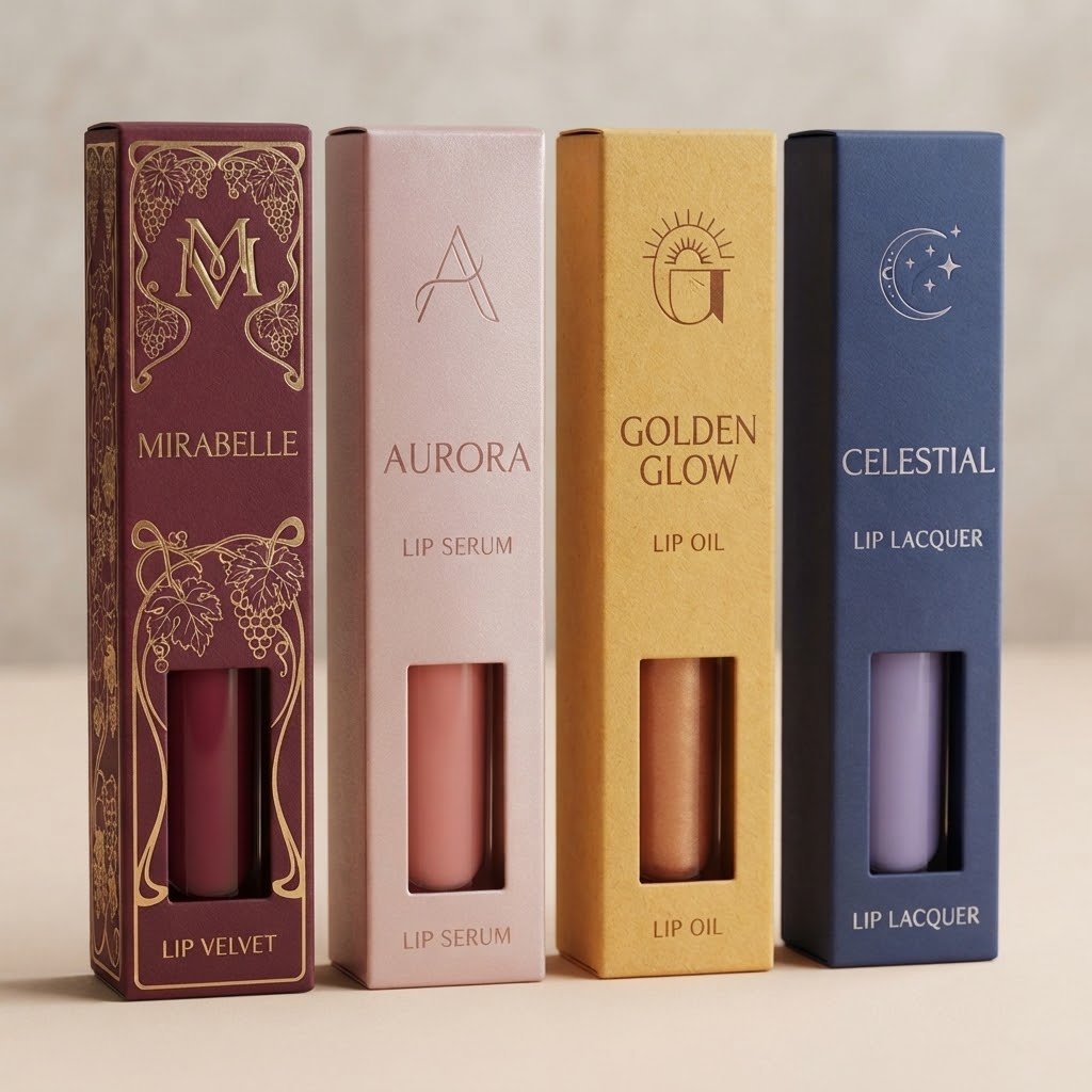 Custom Lip Gloss Boxes