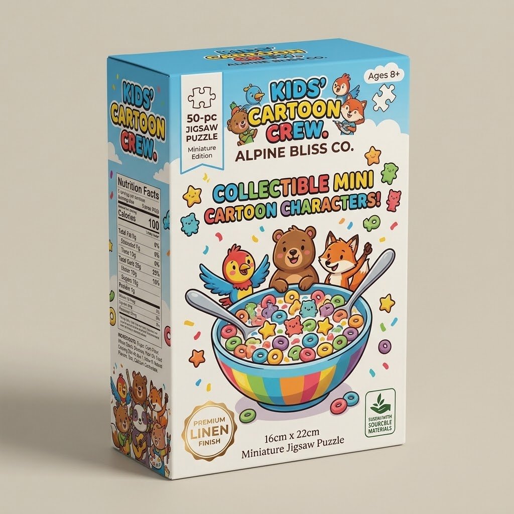 Mini Cereal Boxes