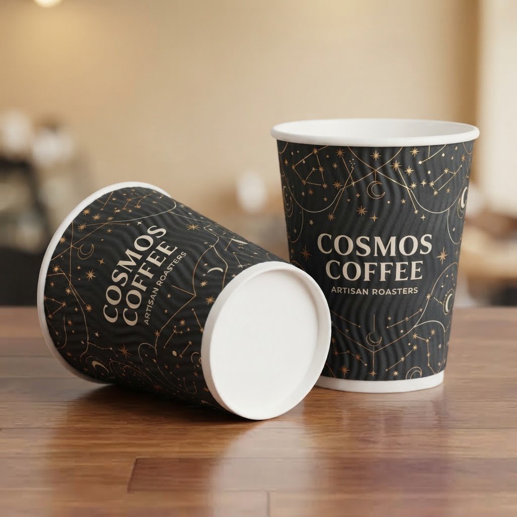 Ripple Wall Coffee Cups