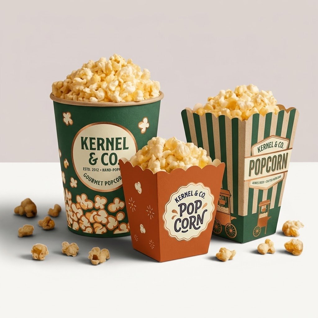 Custom Popcorn Boxes