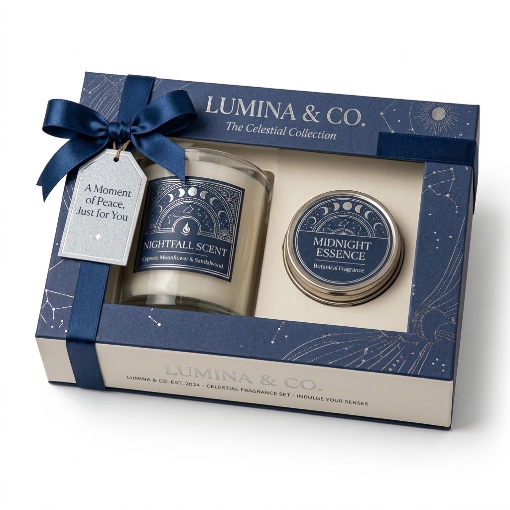 Custom Candle Gift Boxes