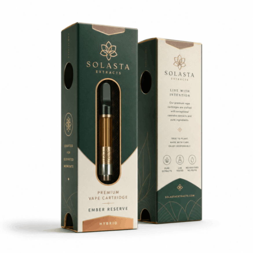 Custom Vape Cartridge Packaging