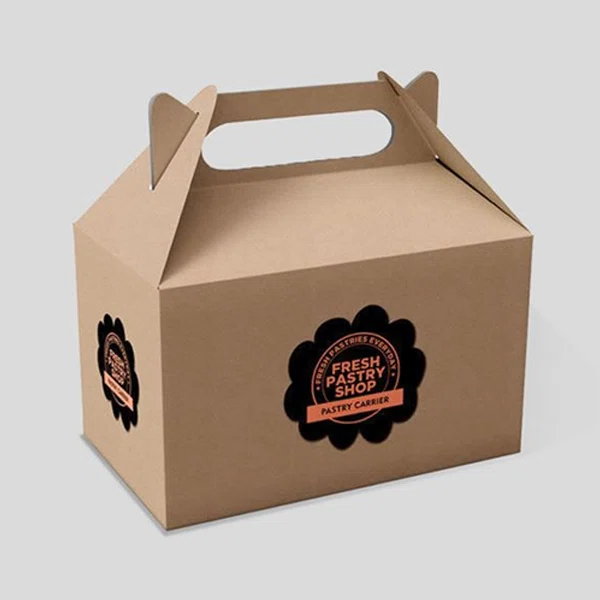 Custom Kraft Gable Boxes