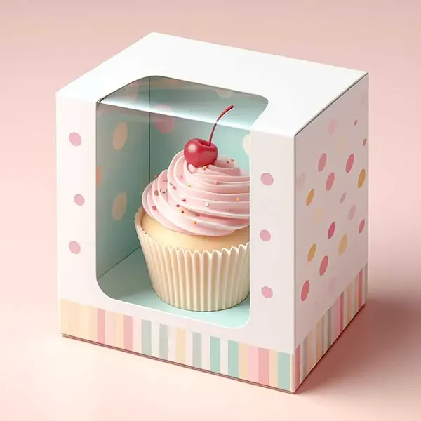 Custom Mini Cupcake Boxes