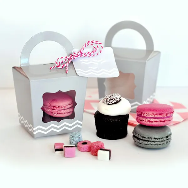 Custom Mini Cupcake Boxes