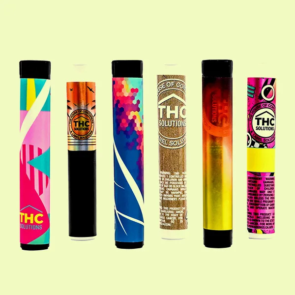 Pre Roll Packaging Labels