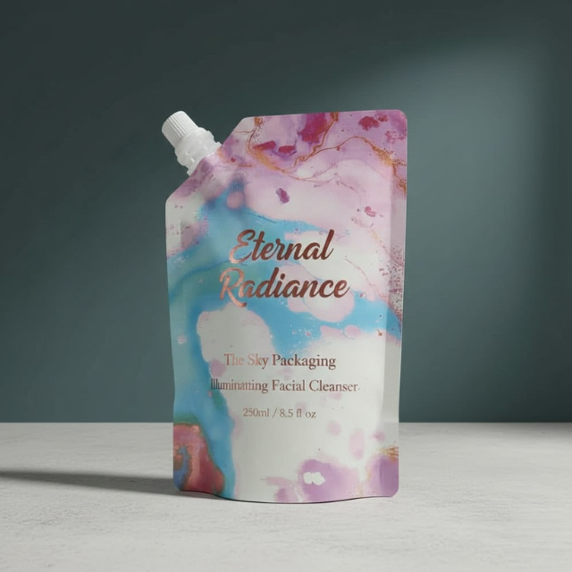 Cosmetic Spout Pouches