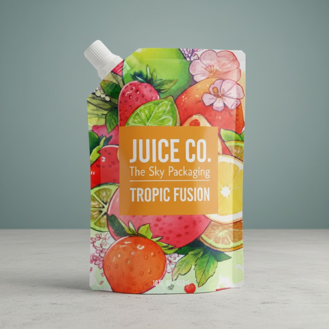 Custom Juice Pouches
