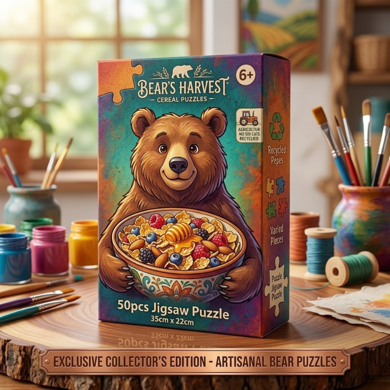 Custom Cereal with Bear