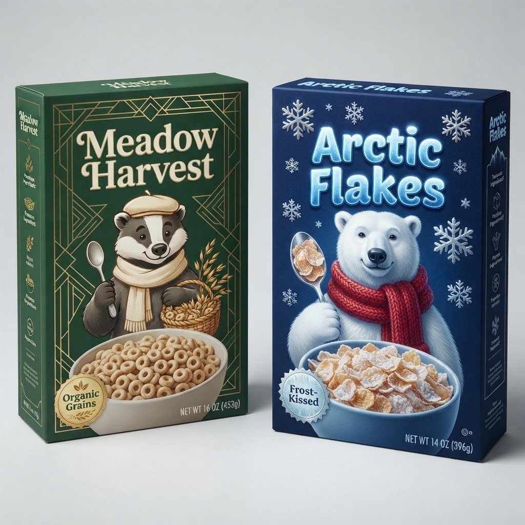 Custom 90s Cereal Boxes